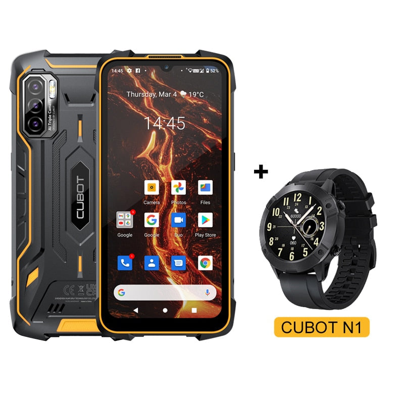 Cubot KingKong 5 Pro IP68/IP69K Waterproof Smartphone Rugged Phone 8000mAh 48MP Triple Camera Android 11 NFC 64GB Global 4G LTE - Premium 0 from TIKIJTRONICS - Just $135.30! Shop now at TIKIJTRONICS