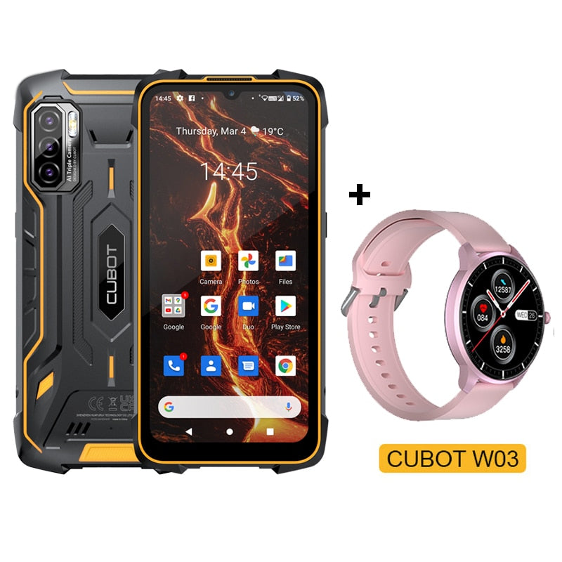 Cubot KingKong 5 Pro IP68/IP69K Waterproof Smartphone Rugged Phone 8000mAh 48MP Triple Camera Android 11 NFC 64GB Global 4G LTE - Premium 0 from TIKIJTRONICS - Just $135.30! Shop now at TIKIJTRONICS