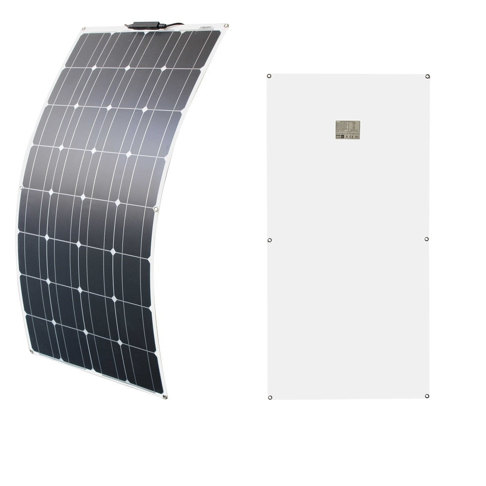 DGSUNLIGHT 100w 200w 12v portable Solar Panel Flexible 16V 800W plate CELLS Monocrystalline silicon - TIKIJTRONICS # 0