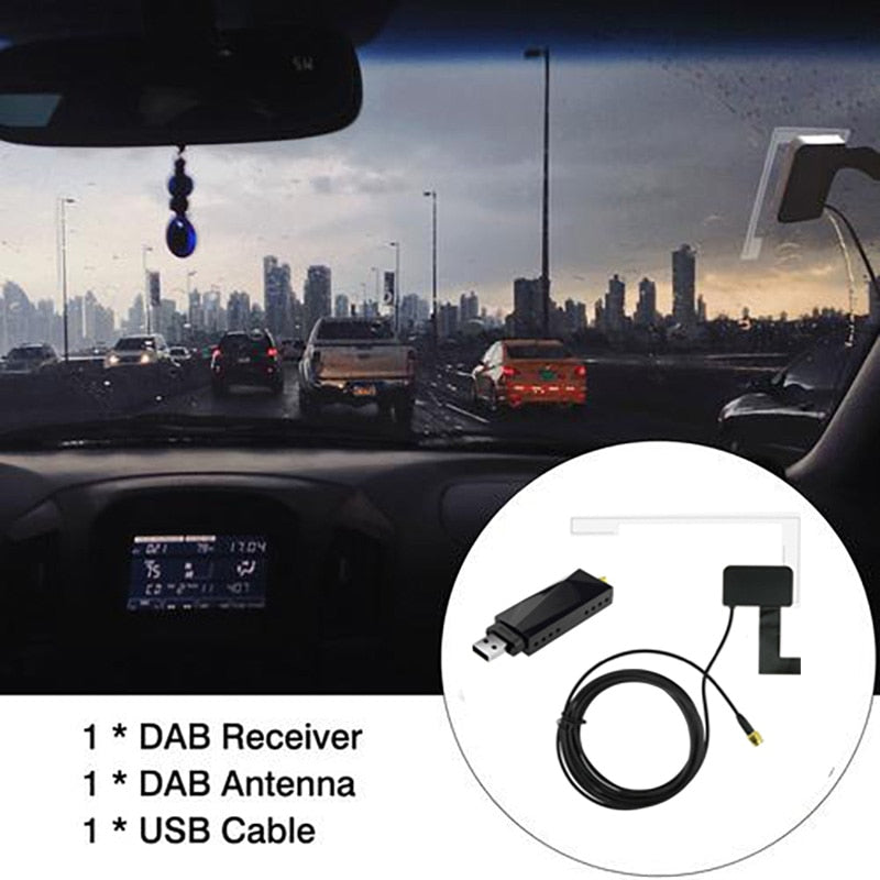 Dab Radio Receiver In Car Antenna Digital DAB+ Adapter Tuner Box Audio USB Amplified Loop Antenna Android Decoding Radio Receive - TIKIJTRONICS 0 SPECIFICATIONSOrigin: Mainland ChinaItem Weight: 100gItem Type: AerialsItem: Dab+ receiver for Andriod radioBrand Name: Cheyoule TIKIJTRONICS  (Store description)