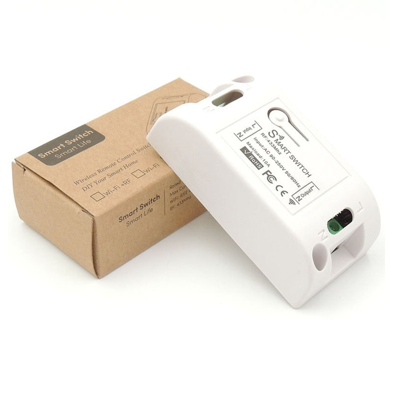 Diese 433Mhz wireless Wall Switch rf 86 wall panel transmitter Safety Switch and AC 110V 220V relay interruptor for Light Lamp - Premium 0 from TIKIJTRONICS - Just $4.62! Shop now at TIKIJTRONICS