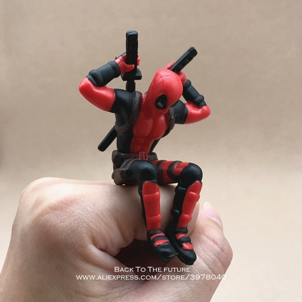 Disney Marvel X-Men Deadpool 2 Action Figure Sitting Posture Model Anime Mini Doll Decoration PVC Collection Figurine Toys model - Premium 0 from TIKIJTRONICS - Just $3.54! Shop now at TIKIJTRONICS