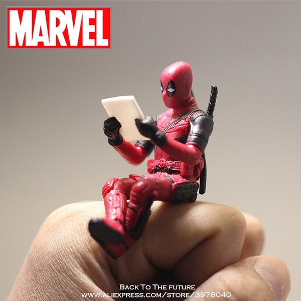 Disney Marvel X-Men Deadpool 2 Action Figure Sitting Posture Model Anime Mini Doll Decoration PVC Collection Figurine Toys model - Premium 0 from TIKIJTRONICS - Just $3.54! Shop now at TIKIJTRONICS