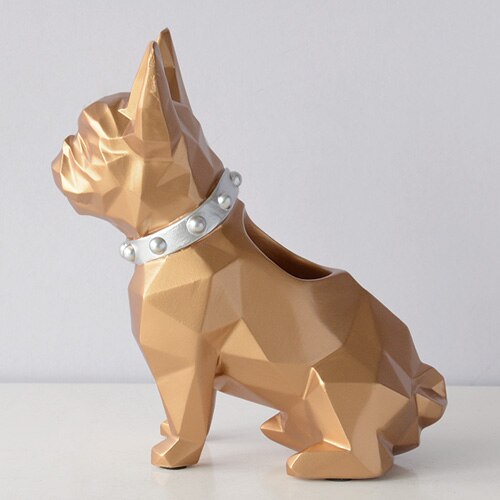 Dog Resin Figurine Pen holder desk organizer office accessories Storage desk pencil pot holder for desk pen craft gift - TIKIJTRONICS 0 SPECIFICATIONSOrigin: Mainland ChinaMaterial2: PolyresinMaterial: SiliconeBrand Name: Homexw TIKIJTRONICS  (Store description)