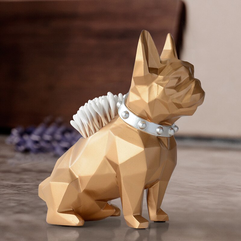 Dog Resin Figurine Pen holder desk organizer office accessories Storage desk pencil pot holder for desk pen craft gift - TIKIJTRONICS 0 SPECIFICATIONSOrigin: Mainland ChinaMaterial2: PolyresinMaterial: SiliconeBrand Name: Homexw TIKIJTRONICS  (Store description)