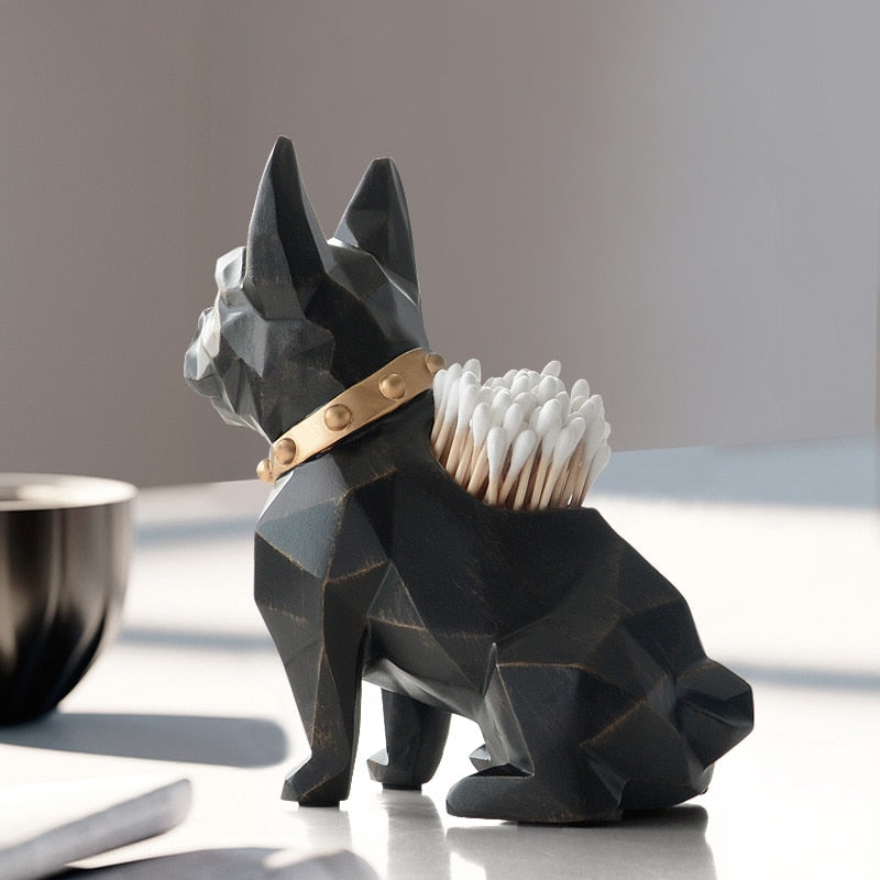 Dog Resin Figurine Pen holder desk organizer office accessories Storage desk pencil pot holder for desk pen craft gift - TIKIJTRONICS 0 SPECIFICATIONSOrigin: Mainland ChinaMaterial2: PolyresinMaterial: SiliconeBrand Name: Homexw TIKIJTRONICS  (Store description)