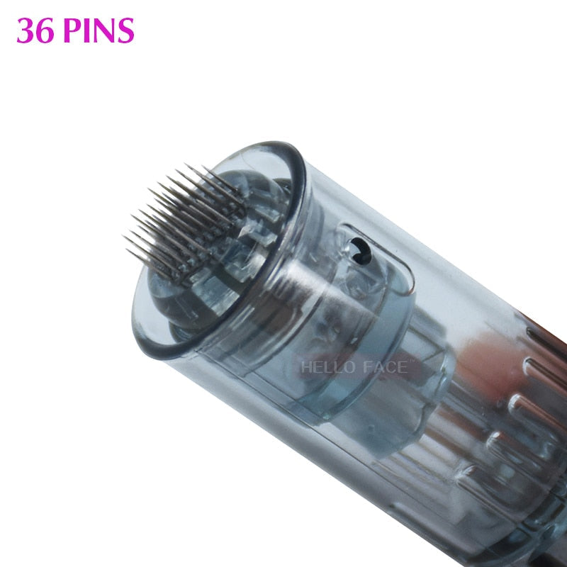 Dr. Pen M8 Needle Cartridges Bayonet Cartridges 11 16 36 42 Pin Nano Needle MTS Micro Skin Needling Compatible With Dr pen M8 - TIKIJTRONICS # 0