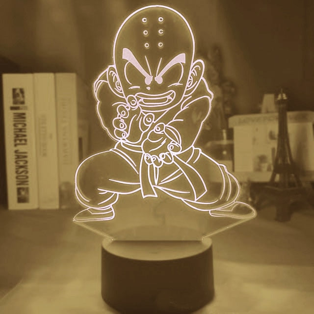 Dragon Ball Table Lamp Monkey King Goku Figure 3d LED Night Light Super Saiyan Ornament Light Kids Birthday Christmas Gifts - Premium 0 from TIKIJTRONICS - Just $7.41! Shop now at TIKIJTRONICS