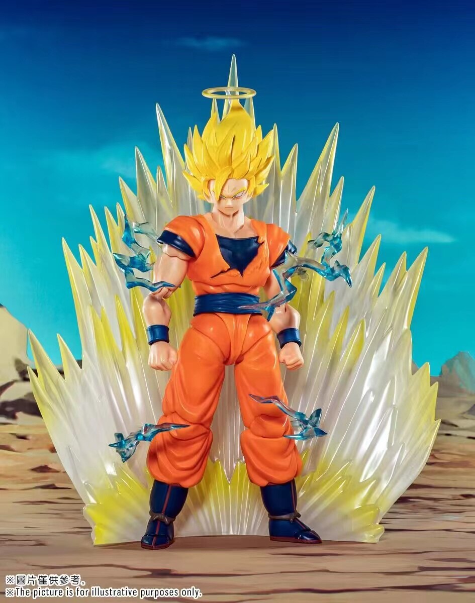 Dragon Ball Demoniacal Fit DF SHF SSJ2 Goku Majin Buster Super Saiyan Action Figure Toy Model Gift - TIKIJTRONICS # 0