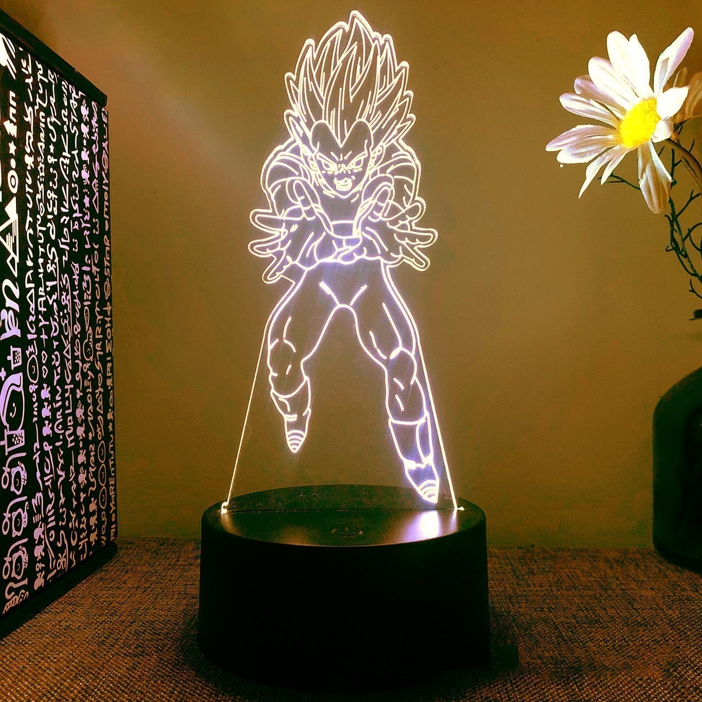 Dragon Ball Table Lamp Monkey King Goku Figure 3d LED Night Light Super Saiyan Ornament Light Kids Birthday Christmas Gifts - TIKIJTRONICS # 0