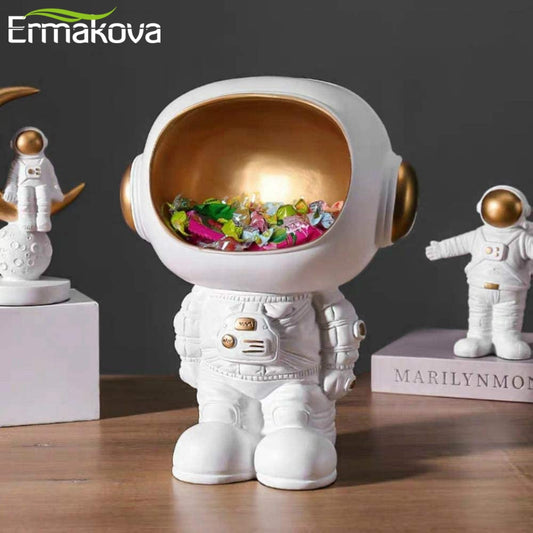 ERMAKOVA Nordic Resin Astronaut Statue Key Storage Creative Living Room Astronaut Figurine Desktop Organizer Home Decoration - TIKIJTRONICS 0 SPECIFICATIONSis_customized: NoType: Astronaut storage ornamentsTheme: PeopleStyle: europeOther: home decoration accessories,home decorOrigin: Mainland ChinaMaterial: resinIs Smart Device: noBrand Name: Ermakova TIKIJTRONICS  (Store description)