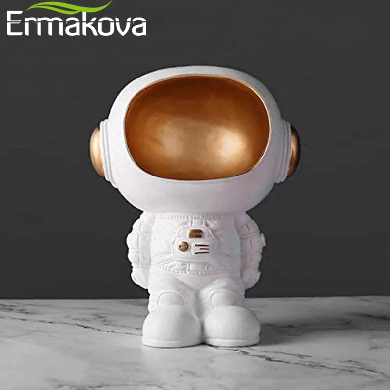 ERMAKOVA Nordic Resin Astronaut Statue Key Storage Creative Living Room Astronaut Figurine Desktop Organizer Home Decoration - TIKIJTRONICS 0 SPECIFICATIONSis_customized: NoType: Astronaut storage ornamentsTheme: PeopleStyle: europeOther: home decoration accessories,home decorOrigin: Mainland ChinaMaterial: resinIs Smart Device: noBrand Name: Ermakova TIKIJTRONICS  (Store description)