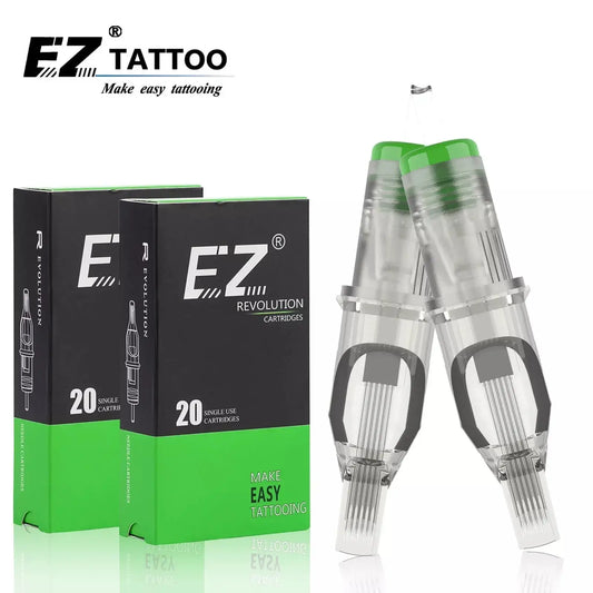 EZ Revolution Tattoo Cartridge Needles Magnum 0.30mm  0.35mm for Ratory Machine pen RC1205M1-2 RC1207M1-2 RC1215M1-2  20 pcs/lot - Premium  from TIKIJTRONICS - Just $13.60! Shop now at TIKIJTRONICS