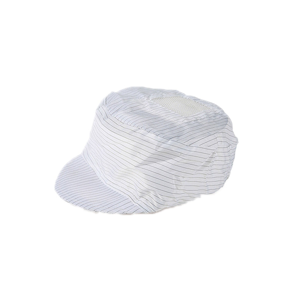 Elastic Mesh Visors Caps Cafe Bar Kitchen Restaurant Hotel Chef Uniform Waiter Work Wear Hats Men Women Breathable Workshop Caps - TIKIJTRONICS # 0