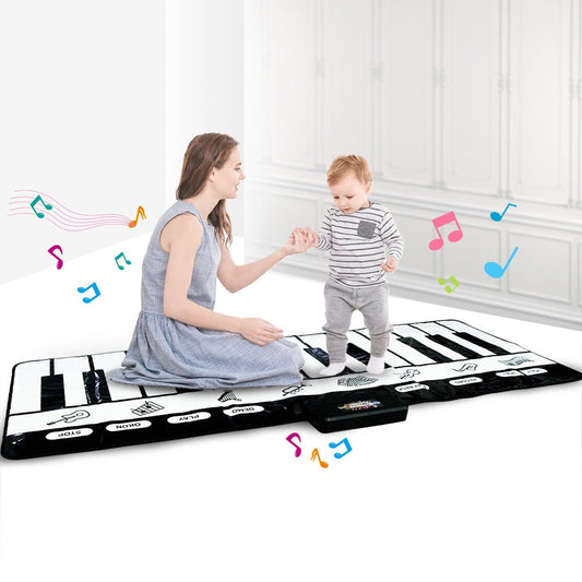 Electronic Musical Piano Mat Keyboard Baby Crawling Touch Play Game Carpet Mat Educational Musical Instrument Kids Toys Gift - TIKIJTRONICS # 0