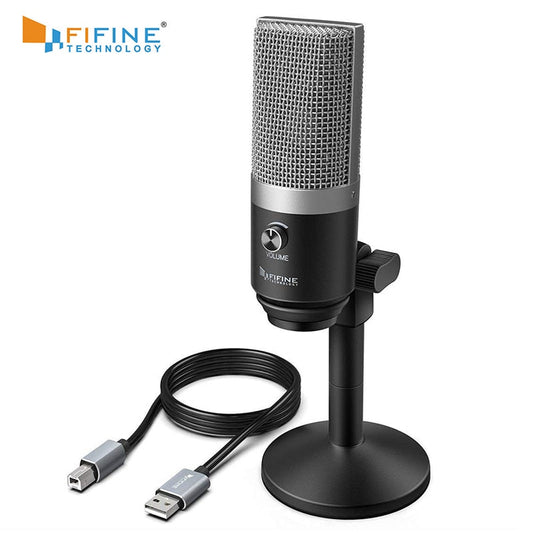 FIFINE USB Microphone for laptop and Computers for Recording Streaming Voice overs Podcasting for Audio&Video K670 - Premium 0 from TIKIJTRONICS - Just $40.27! Shop now at TIKIJTRONICS