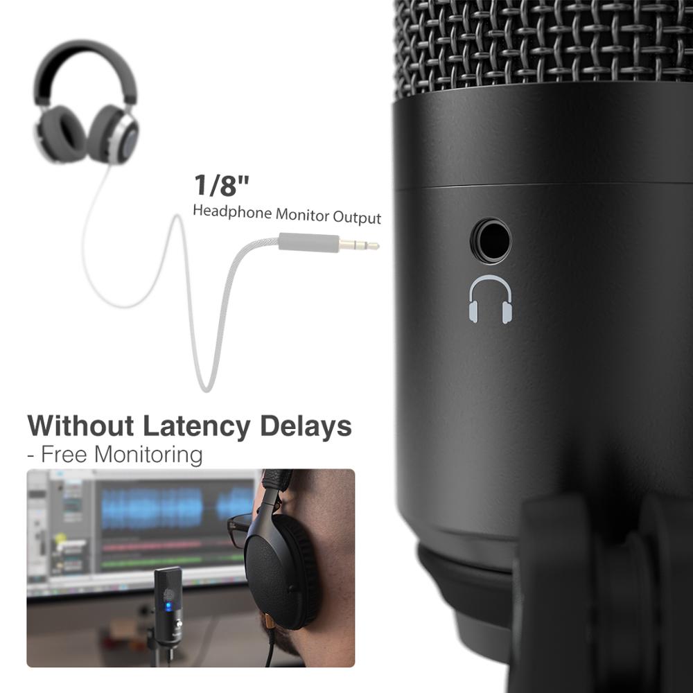 FIFINE USB Microphone for laptop and Computers for Recording Streaming Voice overs Podcasting for Audio&Video K670 - Premium 0 from TIKIJTRONICS - Just $40.27! Shop now at TIKIJTRONICS