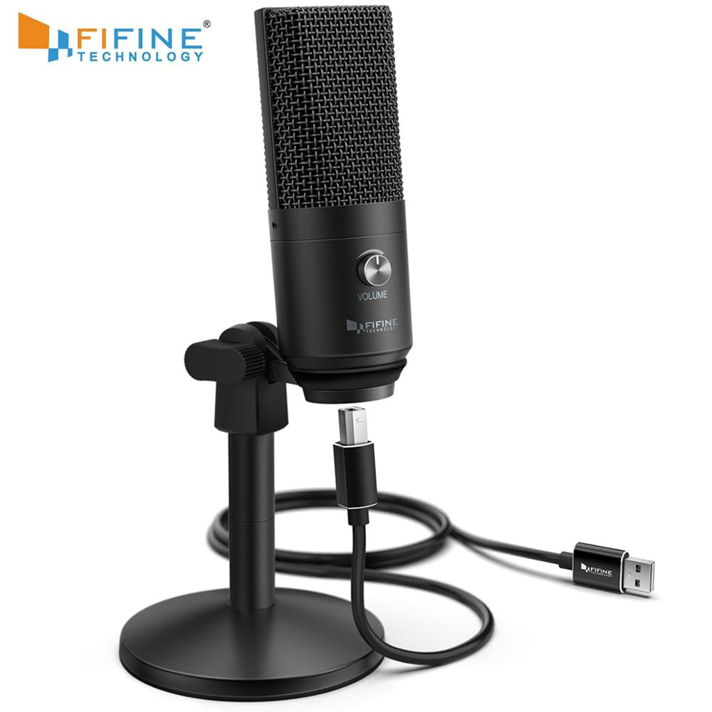 FIFINE USB Microphone for laptop and Computers for Recording Streaming Voice overs Podcasting for Audio&Video K670 - Premium 0 from TIKIJTRONICS - Just $40.27! Shop now at TIKIJTRONICS