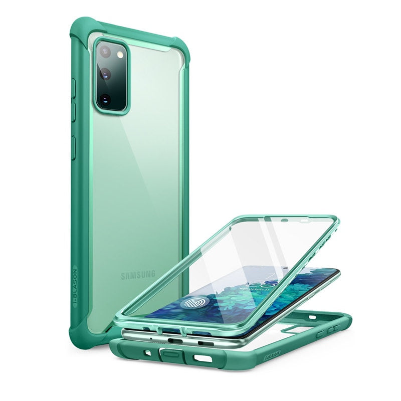 For Samsung Galaxy S20 FE 5G Case (2020) I-BLASON Ares Full-Body Rugged Clear Bumper Cover Case WITH Built-in Screen Protector - Premium 0 from TIKIJTRONICS - Just $18.19! Shop now at TIKIJTRONICS