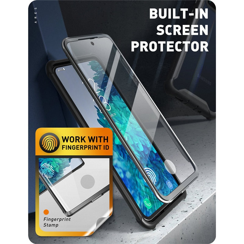 For Samsung Galaxy S20 FE 5G Case (2020) I-BLASON Ares Full-Body Rugged Clear Bumper Cover Case WITH Built-in Screen Protector - Premium 0 from TIKIJTRONICS - Just $18.19! Shop now at TIKIJTRONICS