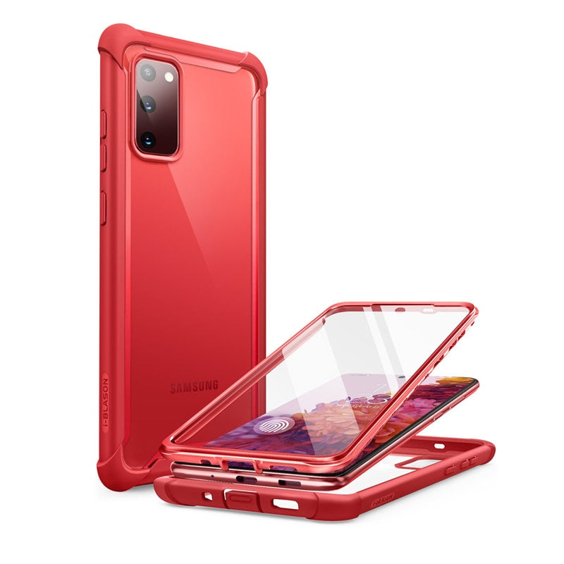 For Samsung Galaxy S20 FE 5G Case (2020) I-BLASON Ares Full-Body Rugged Clear Bumper Cover Case WITH Built-in Screen Protector - Premium 0 from TIKIJTRONICS - Just $18.19! Shop now at TIKIJTRONICS