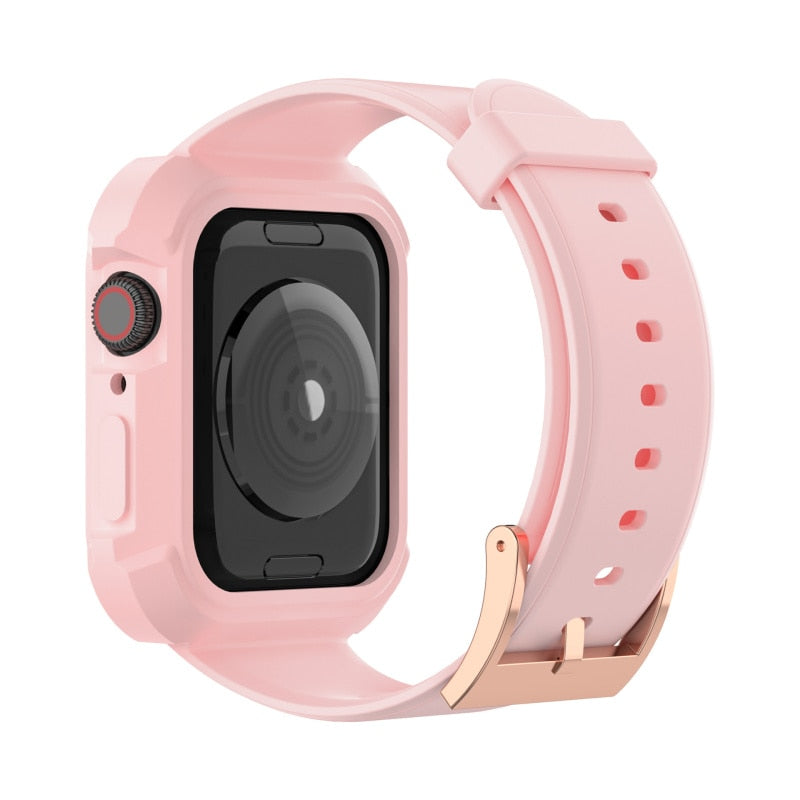 Fran-24T 5pcs Suitable for Apple 3 4 5 generation i watch strap Apple watch integrated TPU oil injection silicone strap - TIKIJTRONICS 0 SPECIFICATIONSType: CasesOrigin: Mainland ChinaBrand Name: CKHB TIKIJTRONICS  (Store description)