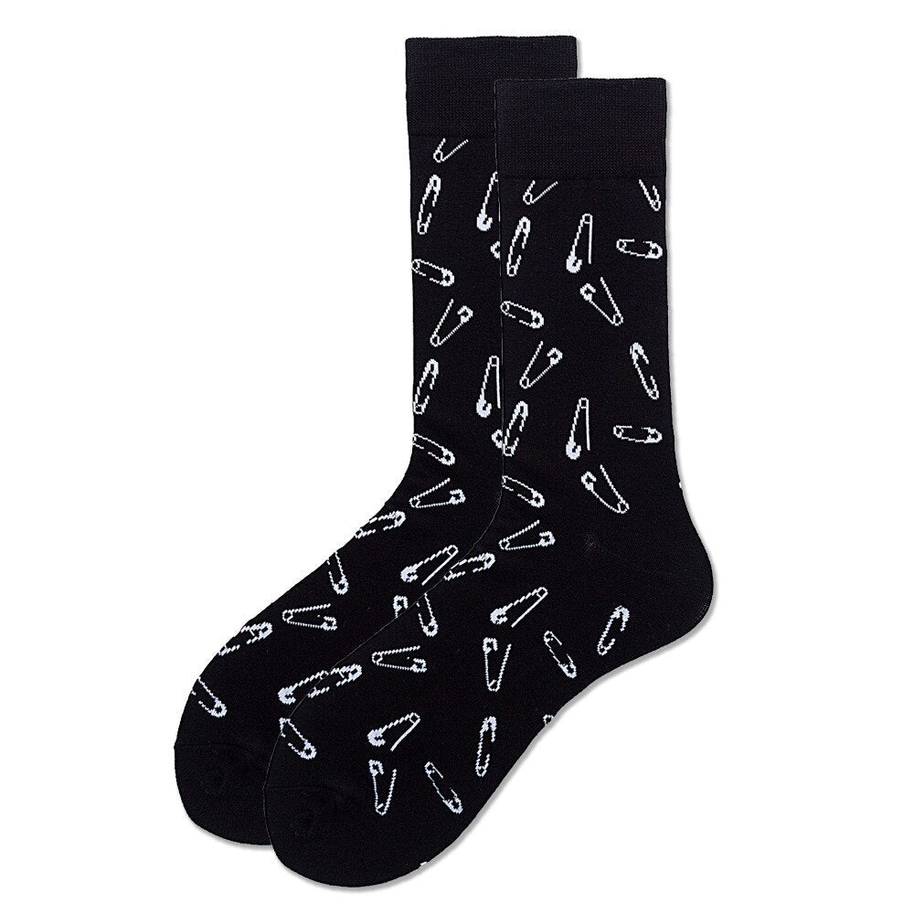 Funny Cotton Socks Men Crew Socks Women Personality Embroidery Fruit Foot Ball Stripe Happy Gift Socks - TIKIJTRONICS 0 SPECIFICATIONSThickness: STANDARDSock Type: CasualSexually Suggestive: NoObscene Picture: NoModel Number: AF14Material: CottonItem Type: SockHigh: CrewGender: MENBrand Name: voltreffer TIKIJTRONICS  (Store description)