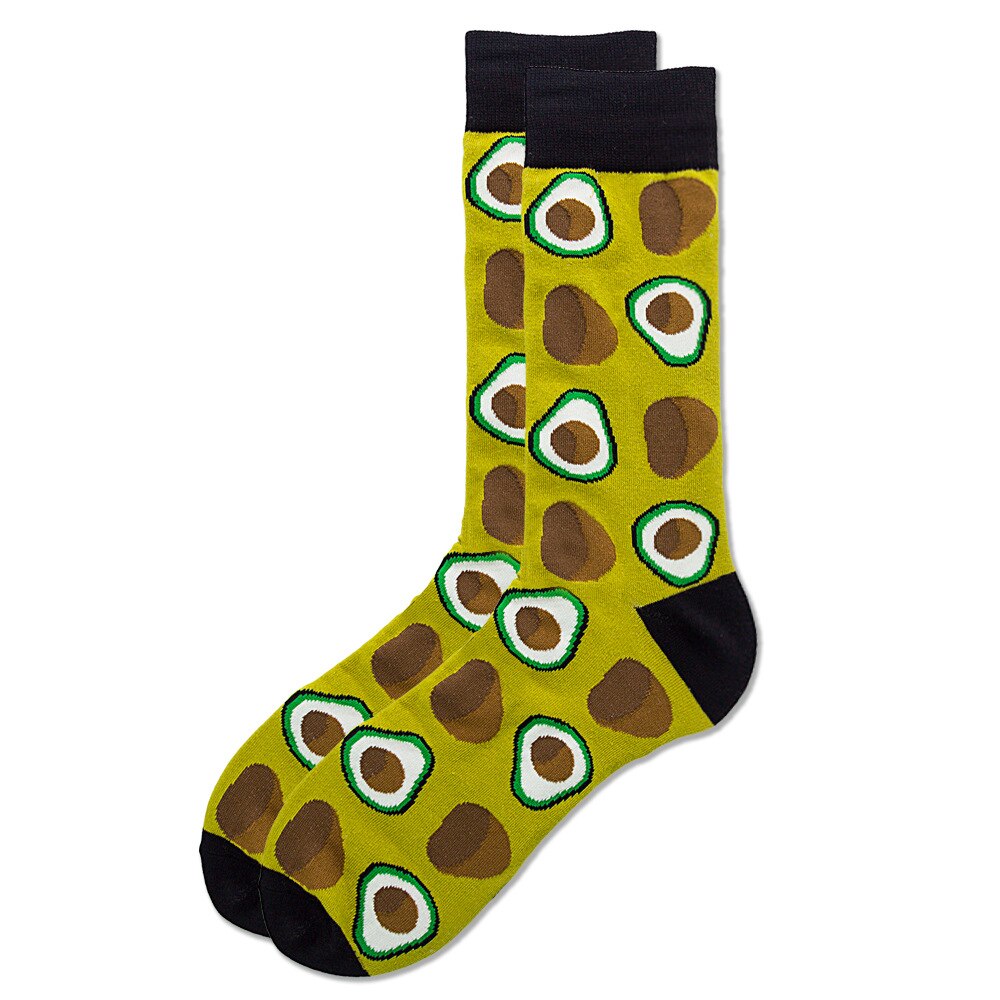 Funny Cotton Socks Men Crew Socks Women Personality Embroidery Fruit Foot Ball Stripe Happy Gift Socks - Premium 0 from TIKIJTRONICS - Just $1.39! Shop now at TIKIJTRONICS