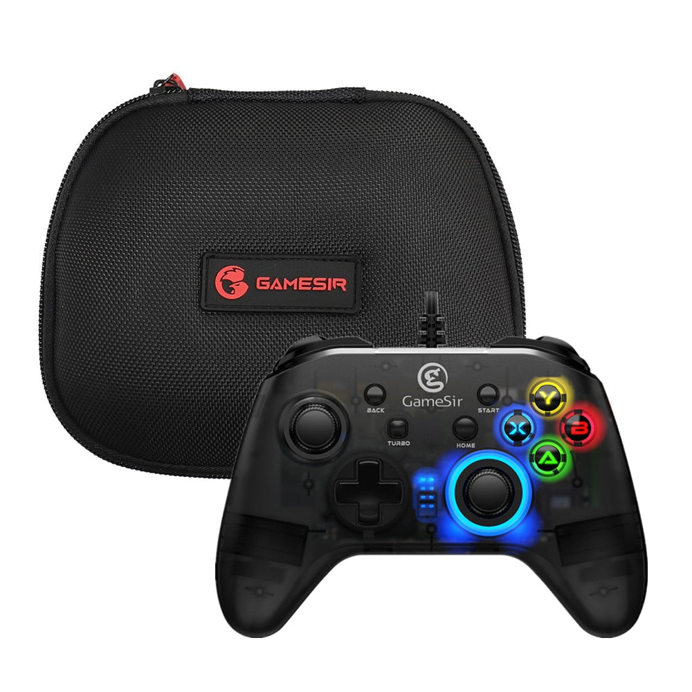 GameSir T4w Wired Gamepad and Carrying Case, Game Controller with Vibration and Turbo Function PC Joystick for Windows 7 8 10 11 - Premium 0 from TIKIJTRONICS - Just $25.55! Shop now at TIKIJTRONICS