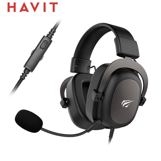 HAVIT H2002d Wired Headset Gamer PC 3.5mm PS4 Headsets Surround Sound & HD Microphone Gaming Overear Laptop Tablet Gamer - Premium 0 from TIKIJTRONICS - Just $27.49! Shop now at TIKIJTRONICS