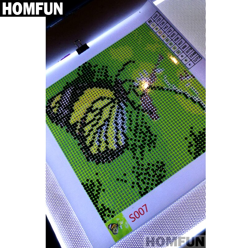 HOMFUN Ultrathin 3.5mm A4 LED Light Tablet Pad Apply to EU/UK/AU/US/USB Plug Diamond Embroidery Diamond Painting Cross Stitch - Premium 0 from TIKIJTRONICS - Just $13.67! Shop now at TIKIJTRONICS