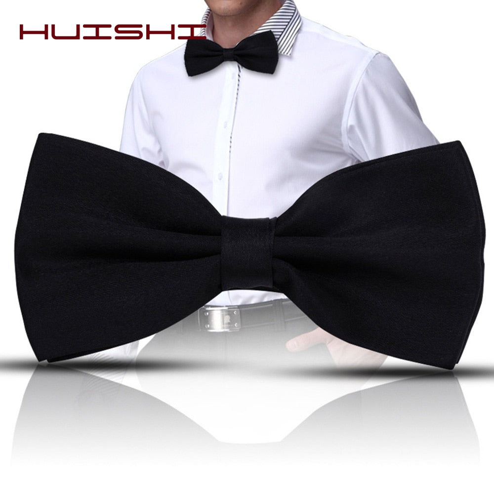 HUISHI Bow Tie Men Women Banquet Wedding Party Groom Bow Tie Boy New Good Quality Bowtie Butterfly Knot Mens Bowties Black Gold - Premium 0 from TIKIJTRONICS - Just $0.91! Shop now at TIKIJTRONICS