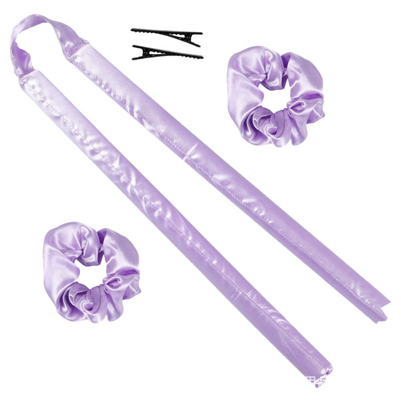 Heatless Curling Rod Headband No Heat Silk Curls Ribbon Hair Rollers Sleeping Soft Headband Lazy Hair Curlers Hair Styling Tools - Premium 0 from TIKIJTRONICS - Just $1.31! Shop now at TIKIJTRONICS