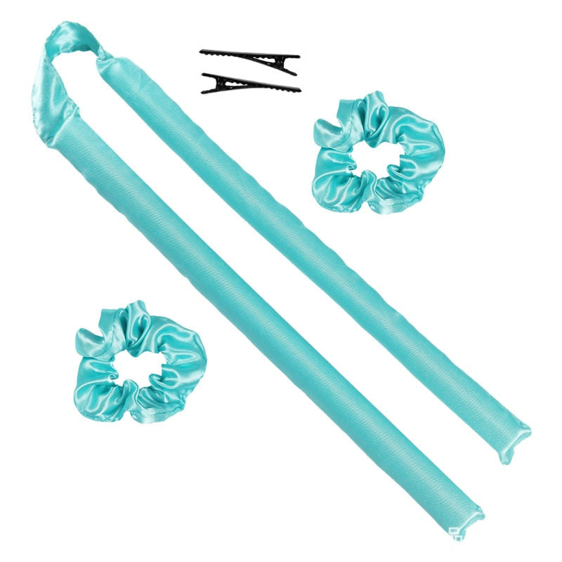 Heatless Curling Rod Headband No Heat Silk Curls Ribbon Hair Rollers Sleeping Soft Headband Lazy Hair Curlers Hair Styling Tools - Premium 0 from TIKIJTRONICS - Just $1.31! Shop now at TIKIJTRONICS