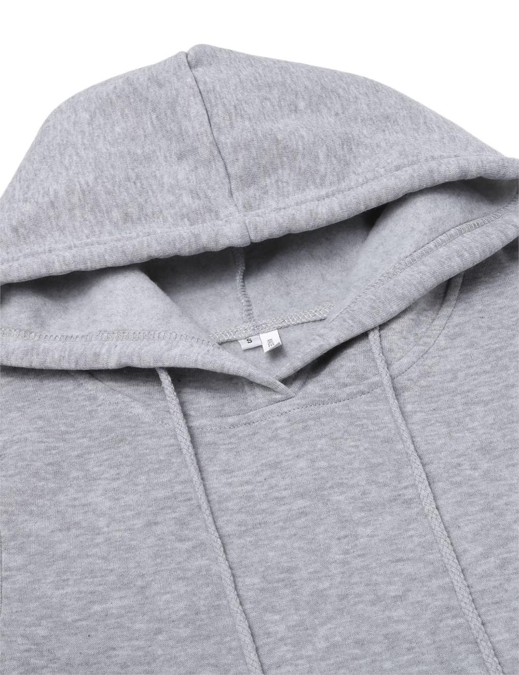 Hoodies Women Long Sweatshirt Patchwork Female Pullovers Hooded Causal Hoody Feminino Coats Spring Ladies Clothing - TIKIJTRONICS # 0