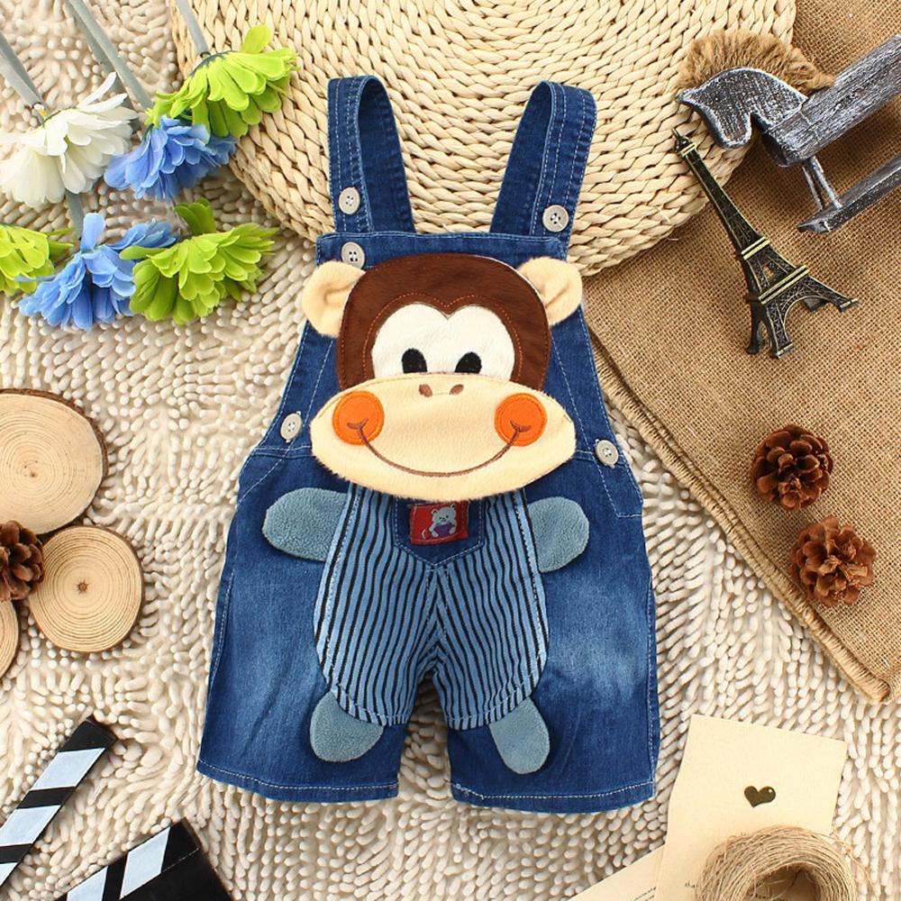 IENENS Summer Thin Cartoons Shorts Baby Toddler Boy Jeans Overalls Dungarees Child Kids Boys Denim Trousers Infant Short Pants - Premium 0 from TIKIJTRONICS - Just $2.79! Shop now at TIKIJTRONICS