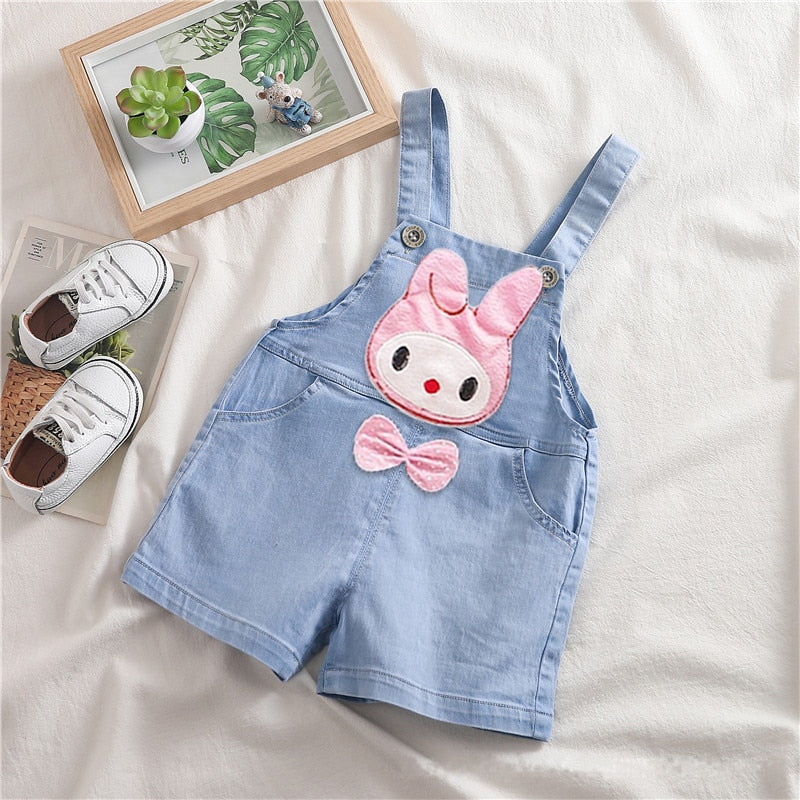 IENENS Summer Thin Cartoons Shorts Baby Toddler Boy Jeans Overalls Dungarees Child Kids Boys Denim Trousers Infant Short Pants - TIKIJTRONICS # 0