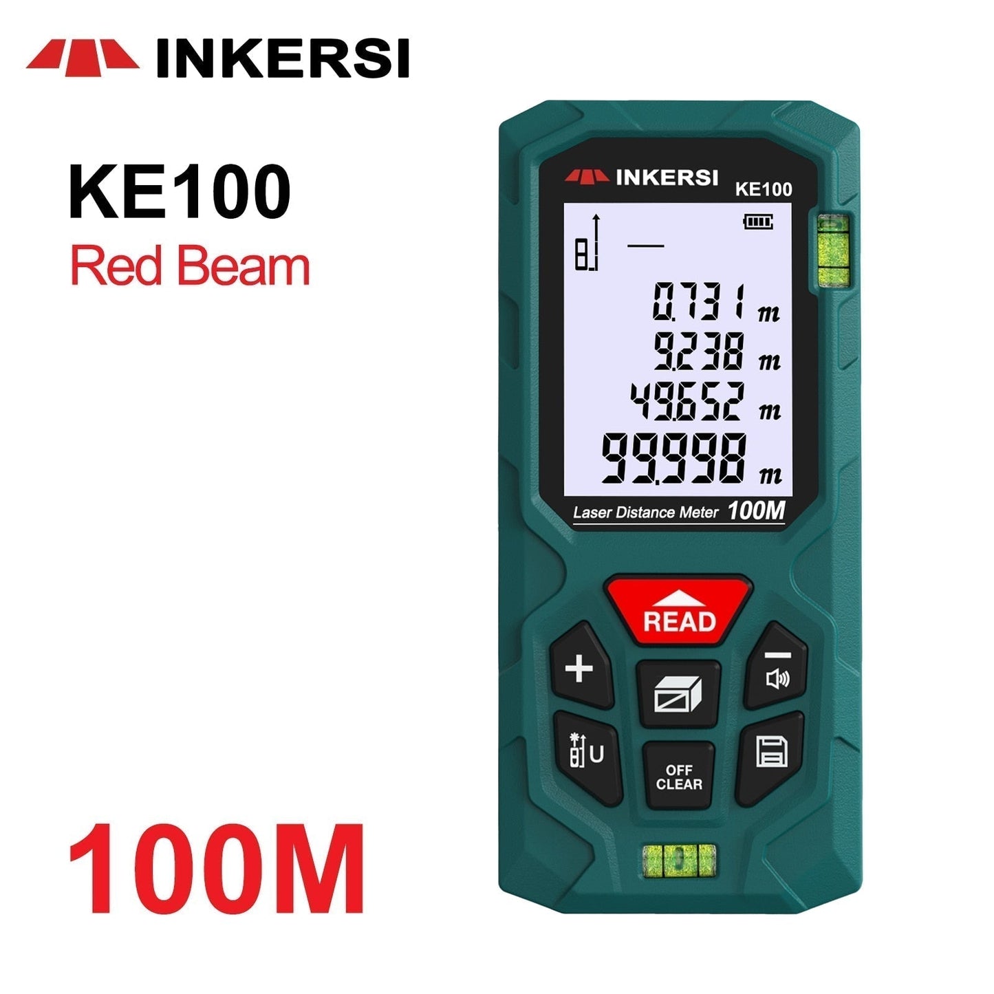 INKERSI Laser Distance Meter Digital Rangefinder 120m 100m 70m 50m Laser Distance Measurer Electronic Level Ruler Range Finder - TIKIJTRONICS # 0