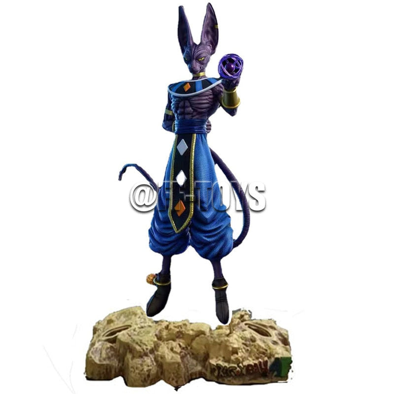 In Stock 30cm Anime Dragon Ball Z Beerus Figure Super God of Destruction Figures Collection Model Toy For Children Gifts - TIKIJTRONICS # 0