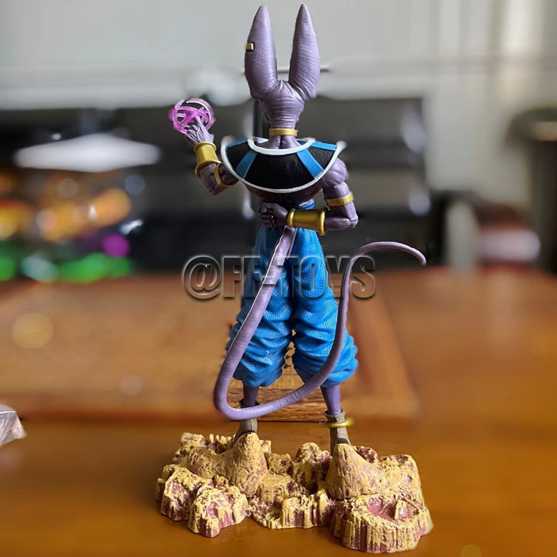 In Stock 30cm Anime Dragon Ball Z Beerus Figure Super God of Destruction Figures Collection Model Toy For Children Gifts - TIKIJTRONICS # 0