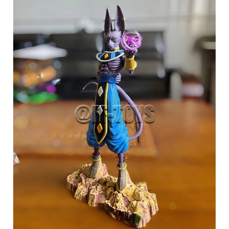 In Stock 30cm Anime Dragon Ball Z Beerus Figure Super God of Destruction Figures Collection Model Toy For Children Gifts - TIKIJTRONICS # 0