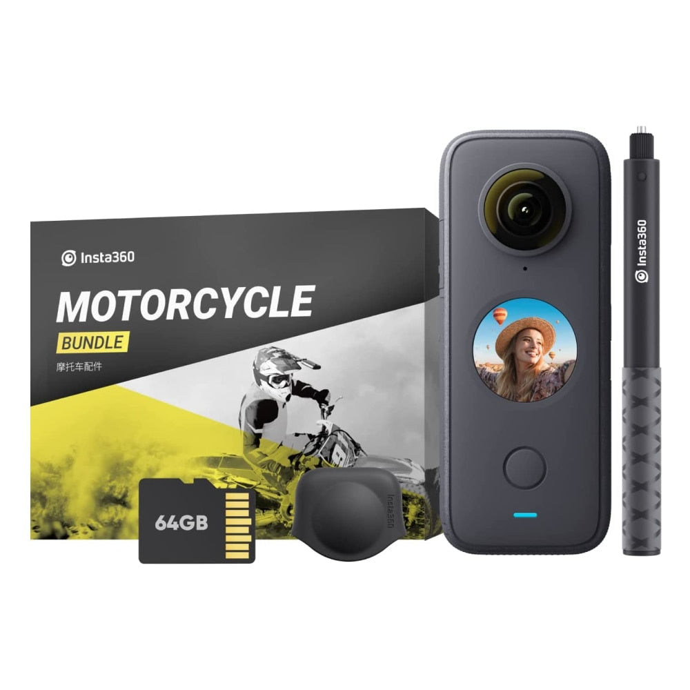 Insta360 ONE X2 Waterproof Action Camera Stabilization, Touch Screen, AI Editing, Live Streaming - Premium 0 from TIKIJTRONICS - Just $259.99! Shop now at TIKIJTRONICS