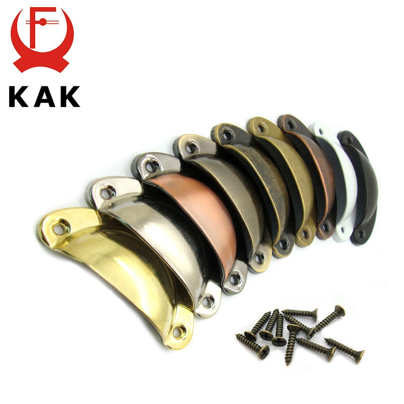 KAK 2PCS Retro Metal Kitchen Drawer Cabinet Door Handle And Furniture Knobs Handware Cupboard Antique Brass Shell Pull Handles - TIKIJTRONICS 0 SPECIFICATIONSis_customized: YesType: Furniture Handle & KnobStyle: VintageSize: 81 x 35 x 20 mm (L x W x H)Quantity: 2 piecesPitch-row Specifications: 7cmOrigin: Mainland ChinaModel Number: AS2Material: MetalDIY Supplies: MetalworkingColor: white/black/green bronze/red bronze/gold/silverBrand Name: KAK TIKIJTRONICS  (Store description)