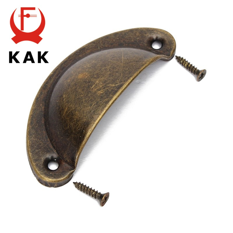 KAK 2PCS Retro Metal Kitchen Drawer Cabinet Door Handle And Furniture Knobs Handware Cupboard Antique Brass Shell Pull Handles - TIKIJTRONICS 0 SPECIFICATIONSis_customized: YesType: Furniture Handle & KnobStyle: VintageSize: 81 x 35 x 20 mm (L x W x H)Quantity: 2 piecesPitch-row Specifications: 7cmOrigin: Mainland ChinaModel Number: AS2Material: MetalDIY Supplies: MetalworkingColor: white/black/green bronze/red bronze/gold/silverBrand Name: KAK TIKIJTRONICS  (Store description)