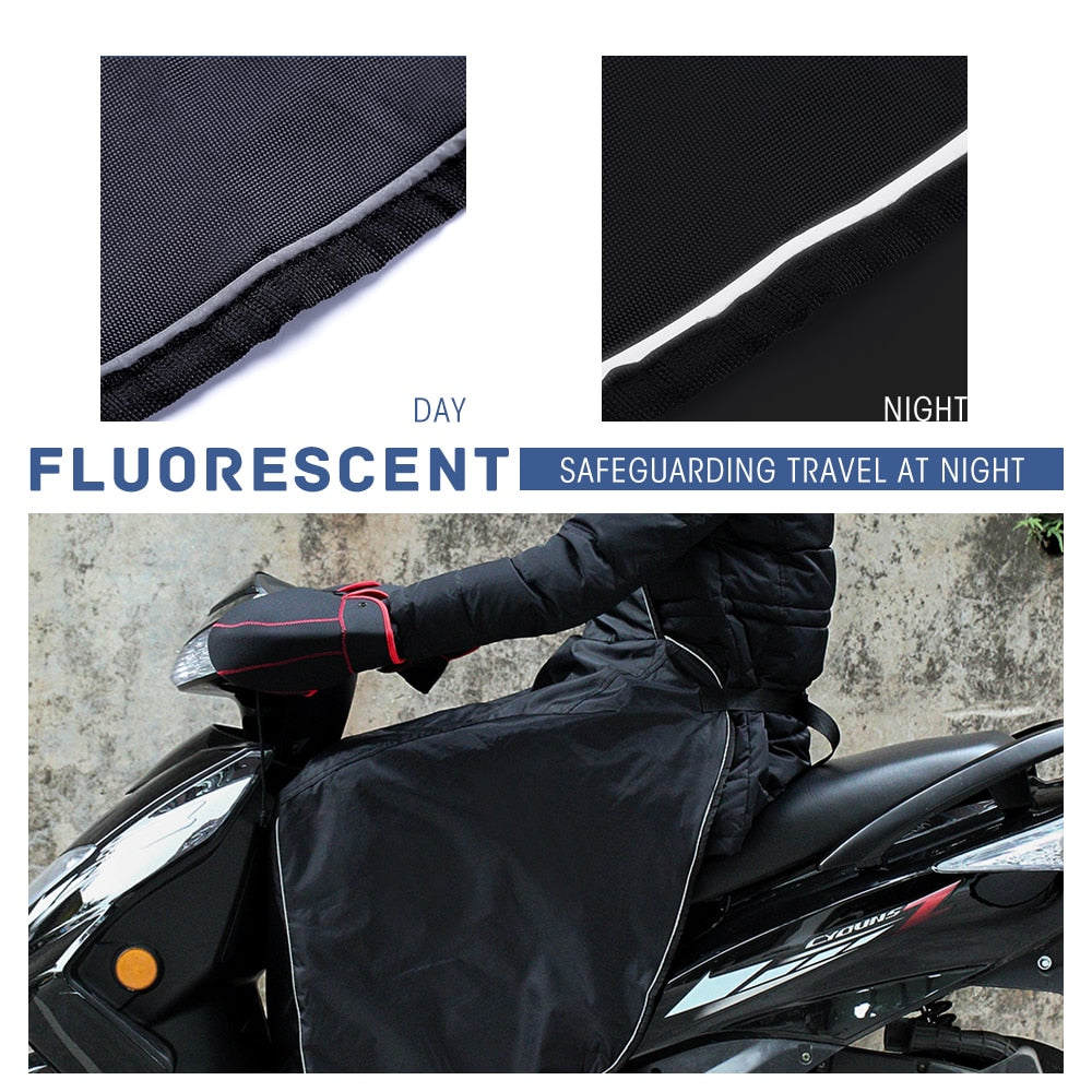 KEMiMOTO Scooters Leg Cover Knee Blanket Warmer For Vespa GTS Waterproof Windproof Motorcycle Winter Quilt For Honda For Peugeot - TIKIJTRONICS # 0