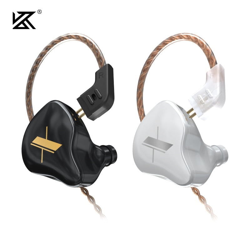 KZ EDX Earphone 1DD Drivers Hybrid HIFI Bass Earbuds In-Ear Monitor Noise Cancelling Sport Earphones - TIKIJTRONICS # 0