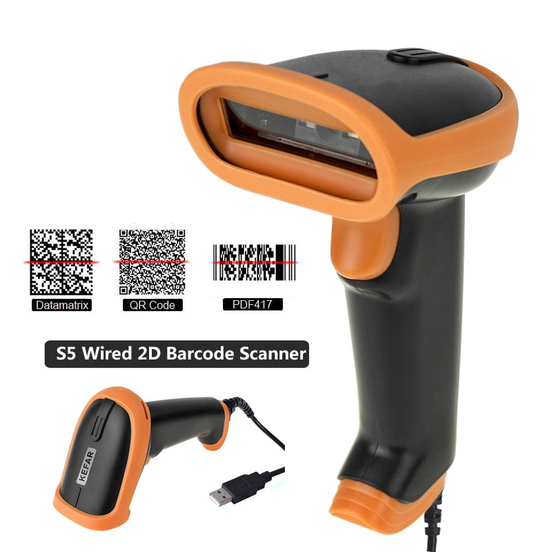 L8BL Bluetooth 2D Barcode Reader And S8 QR PDF417 2.4G Wireless Wired Handheld Barcode Scanner USB Support Mobile Phone iPad - TIKIJTRONICS # 0