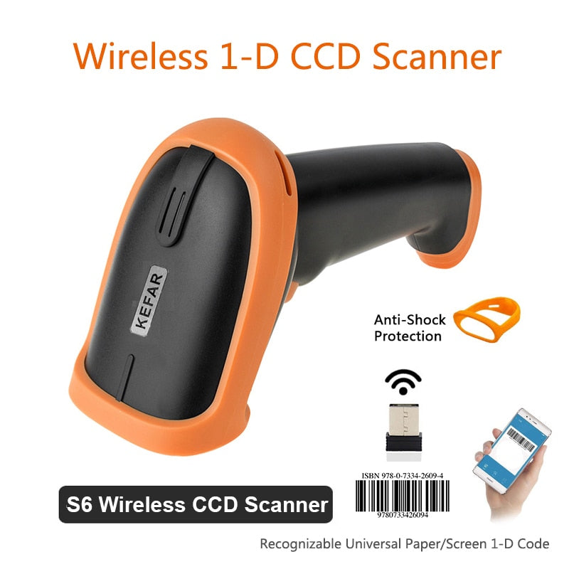 L8BL Bluetooth 2D Barcode Reader And S8 QR PDF417 2.4G Wireless Wired Handheld Barcode Scanner USB Support Mobile Phone iPad - TIKIJTRONICS # 0