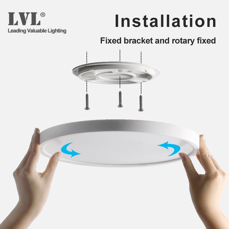 LED Smart Panel Light WiFi App Voice Control Work With Google Home Alexa Echo Ultrathin Surface Mounting LED Panel - Premium 0 from TIKIJTRONICS - Just $24.19! Shop now at TIKIJTRONICS