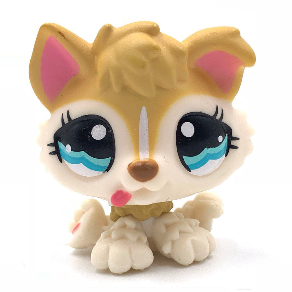 LPS CAT Rare Littlest pet shop Toys Stands Short Hair Cat Original Kitten Husky Puppy Dog Fox Cute Animal Old Bobble head toys TIKIJTRONICS